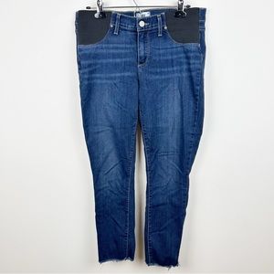 Paige Maternity Ultra Skinny Verdugo Nottingham Dark Wash Size 30